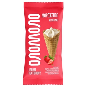 Мороженое клубника