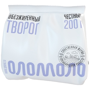 Творог обезжиренный 200г