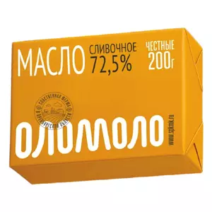 Масло 72,5% 200г